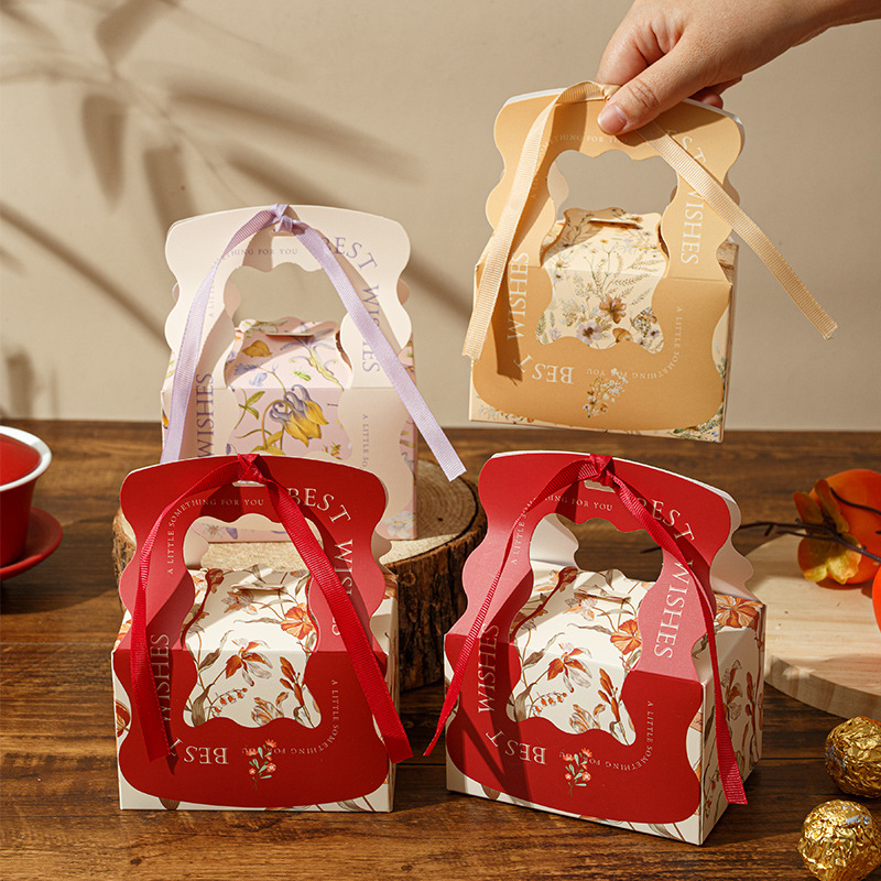 结婚喜糖盒子高级小众喜糖盒袋子伴手礼盒子糖盒糖果礼盒婚礼订婚