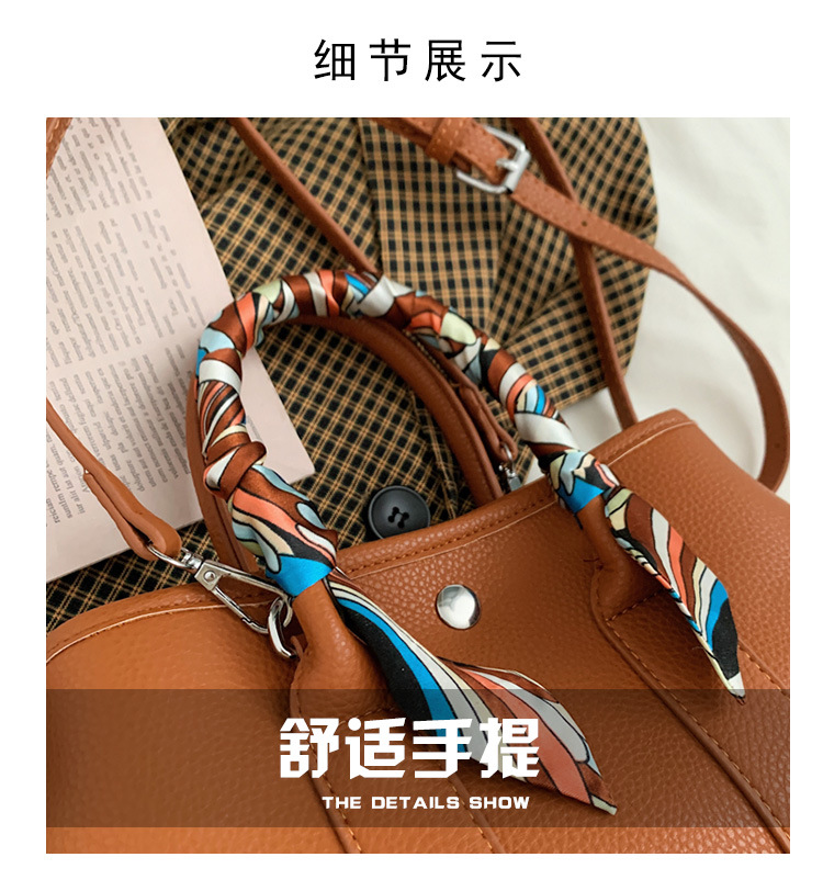 Retro Korean Style Tote Bag display picture 23