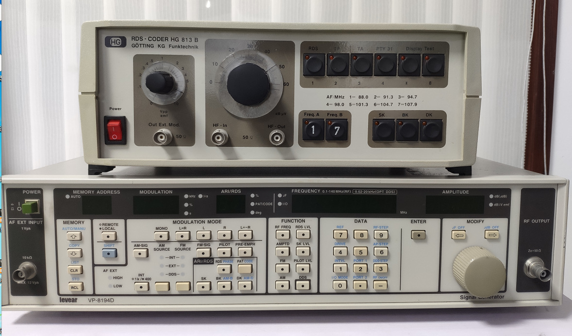 二手9成新RDS/RBDS功能 HG813B/VP-8194D信号发生器