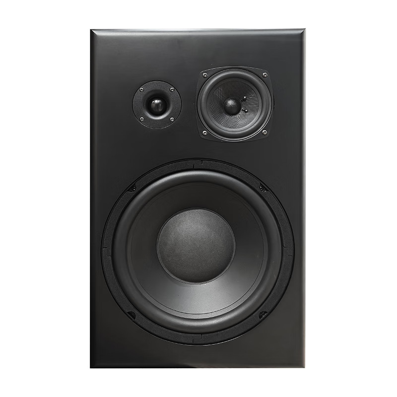 Valseana Cr10 Three-Way Professional Monitor Speakers, Professional Studio Monitor Speakers, Black Valseana Cr10 Three-Way Professional Monitor Speakers, Professional Studio Monitor Speakers, Black