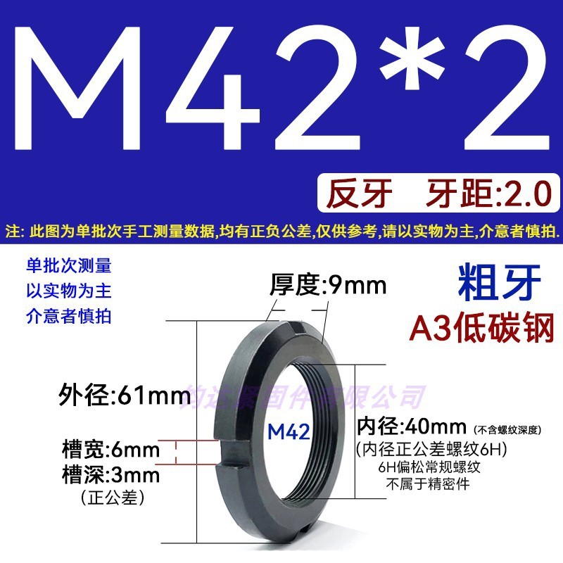 国標丸ナット止め溝入れロックナット元型ロックメス太い歯の細い歯の反歯1.5四溝とキャップ812|undefined