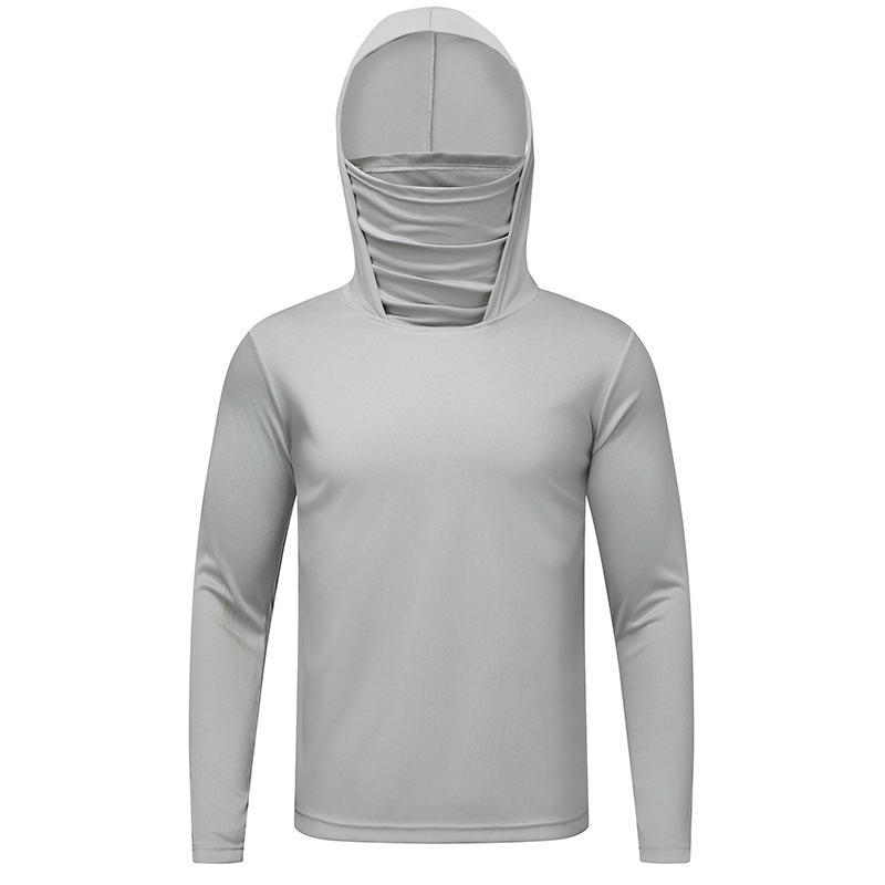 Upf50+ Ice Silk Sun Protection Clothing for Men and Women Breathable 2025 Summer Light Fishing Sun Protection Clothing Men's Long-Sleeved Jacket Large Size