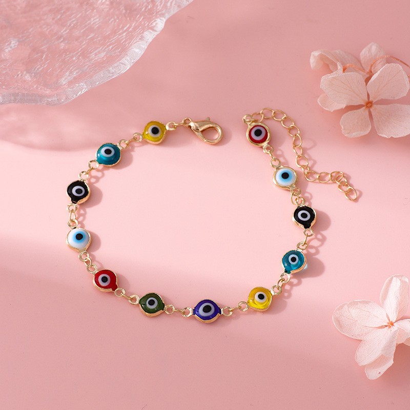 Lucky Evil Eye Red String Bracelet Protection Jewellery Handmade_voghion.com