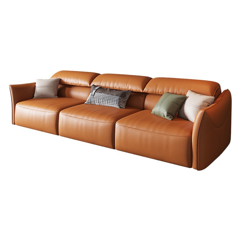 Espacio de primera clase cabina eléctrica Función de gama alta de lujo moderno simple sala de estar apartamento pequeño tecnología desechable sofá de tela