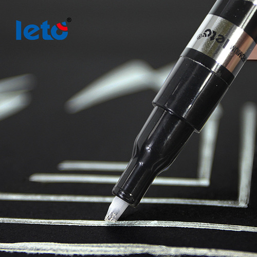 Blade metal chrome-plated paint pen touch-up paint color high-gloss liquid graffiti mirror touch-up color metal repair pen wholesale