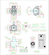 360 X one 胶杆小3D摇杆 PS4 摇杆任天堂switch摇杆电位器