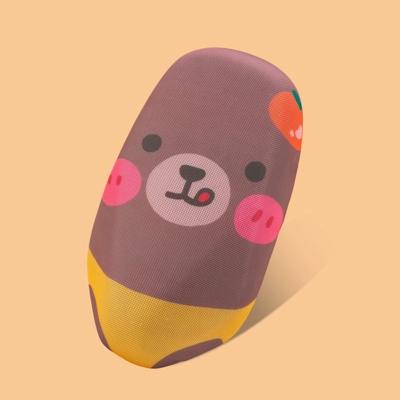 Electric vehicle foot mat — Yadi Crown can enjoy - yadi-q9-special-cushion-blush-bear