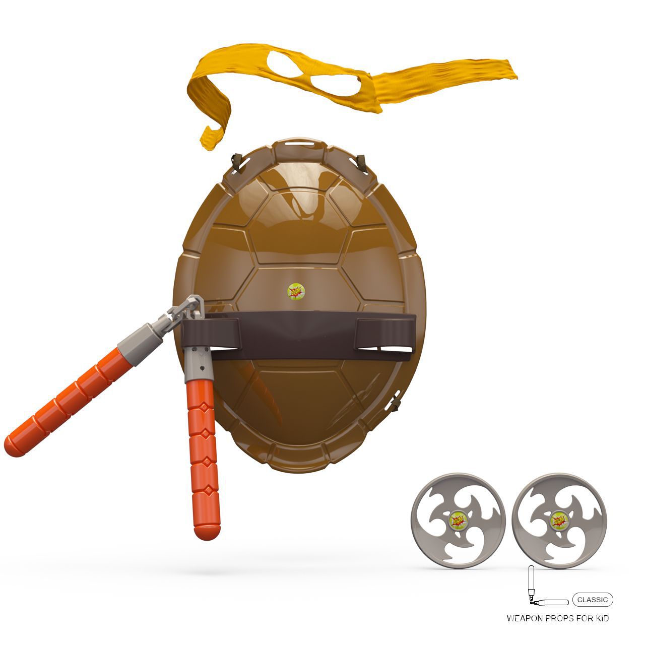 Transfronterizo tortuga tortuga caparazón de tortuga cosplay juguetes cosplay cómics periféricos accesorios de cine y televisión Amazon