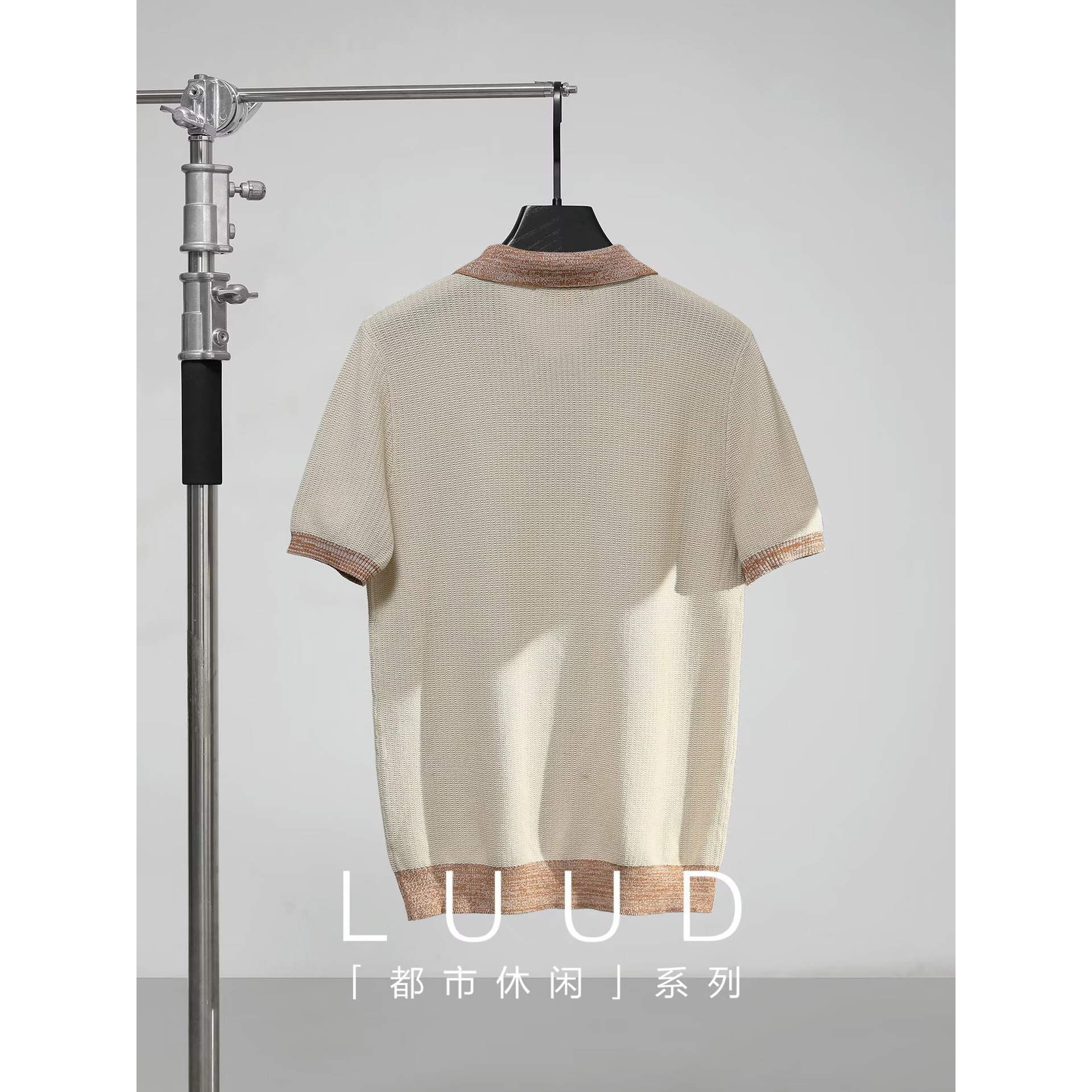 Polo camiseta de punto camiseta de manga corta hombre paulo color viejo camiseta de viento de dinero camiseta de hielo de verano fábrica transfronteriza mayorista