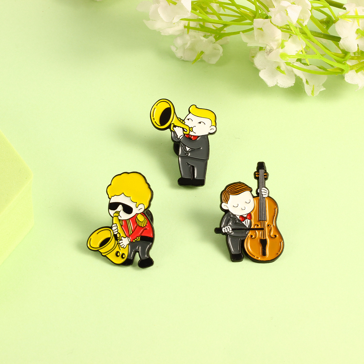 Cartoon Style Cartoon Character Alloy Enamel Unisex Brooches display picture 2