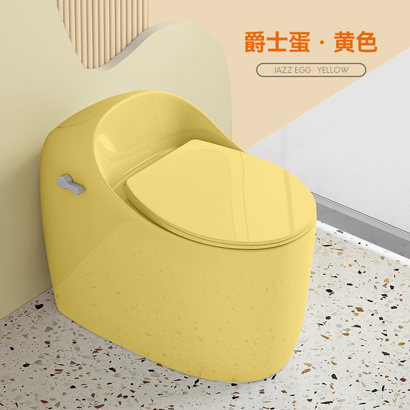 Nuevo hogar interior personalizado anti-bloqueo de una sola pieza fila de piso ultra-alto sifón moderno simple inodoro redondo al por mayor