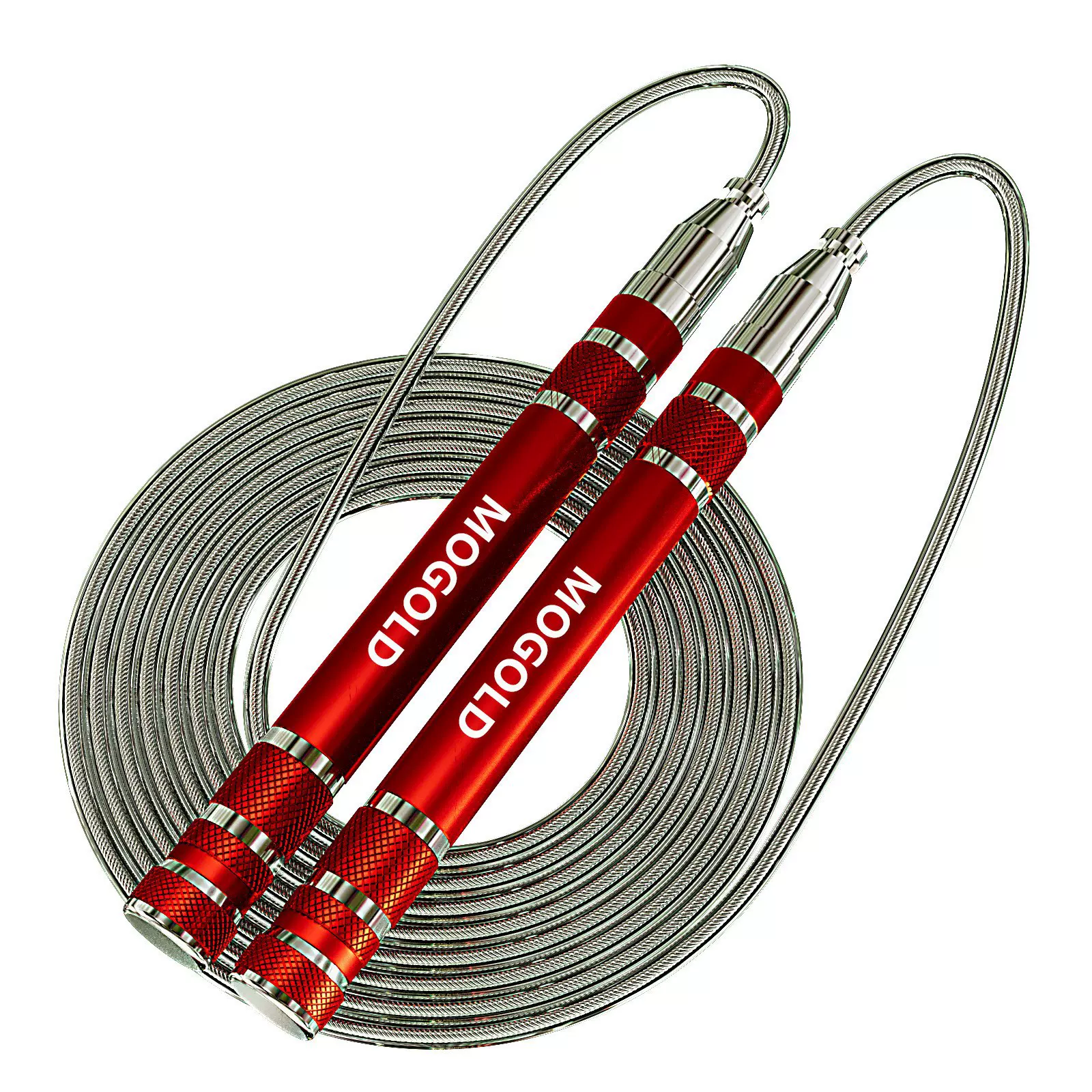 铝合金手柄自锁可调节竞速健身运动比赛专业男女学生考试智能跳绳