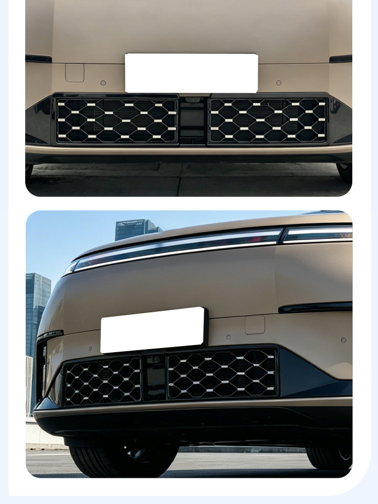 Suitable for Xpeng GX, insect-proof mesh intake grille protective cover accessory, snap-on insect-proof mesh, no-disassembly modification supplies