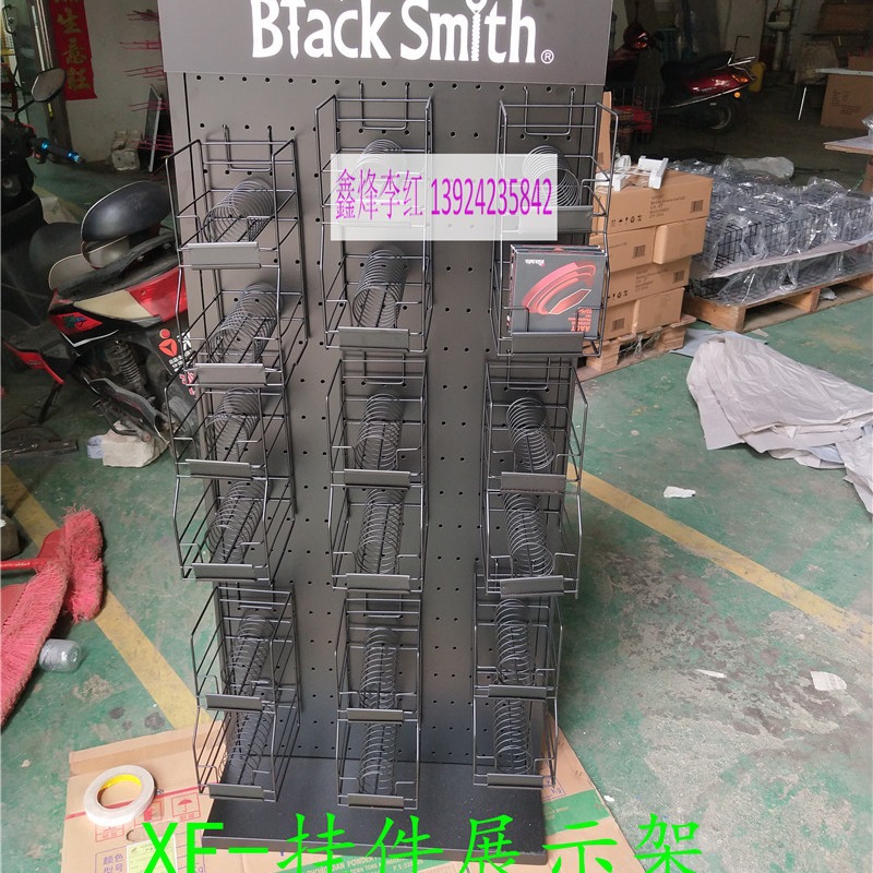 石材样品架 铁线铁管展架 五金件挂架 金属铁架货架商场展示架