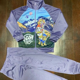Children's Spring & Fall Sports Suits for Men and Women, Long-Sleeved Sportswear, Gold Velvet Primary School Uniform Jackets, Customized