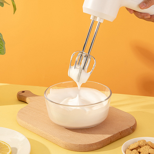 Wireless egg beater electric household handheld small cream mixer high power cake baking tool cross-border