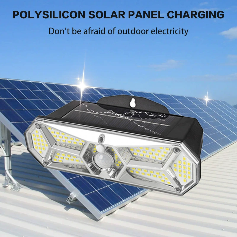 Трансграничный солнечный свет наружный двор уличный фонарь индукция человеческого тела дома водонепроницаемый открытый энергосберегающий светодиодный настенный светильник