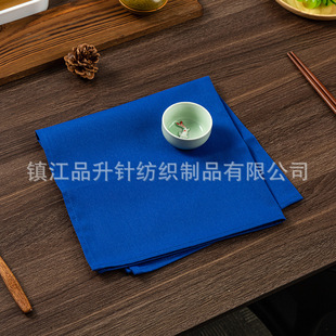 Cross-border Export-only Dining Room Living Room Multi-purpose Napkins Royal Blue Beautiful Heat Insulation Anti-scalding Placemat