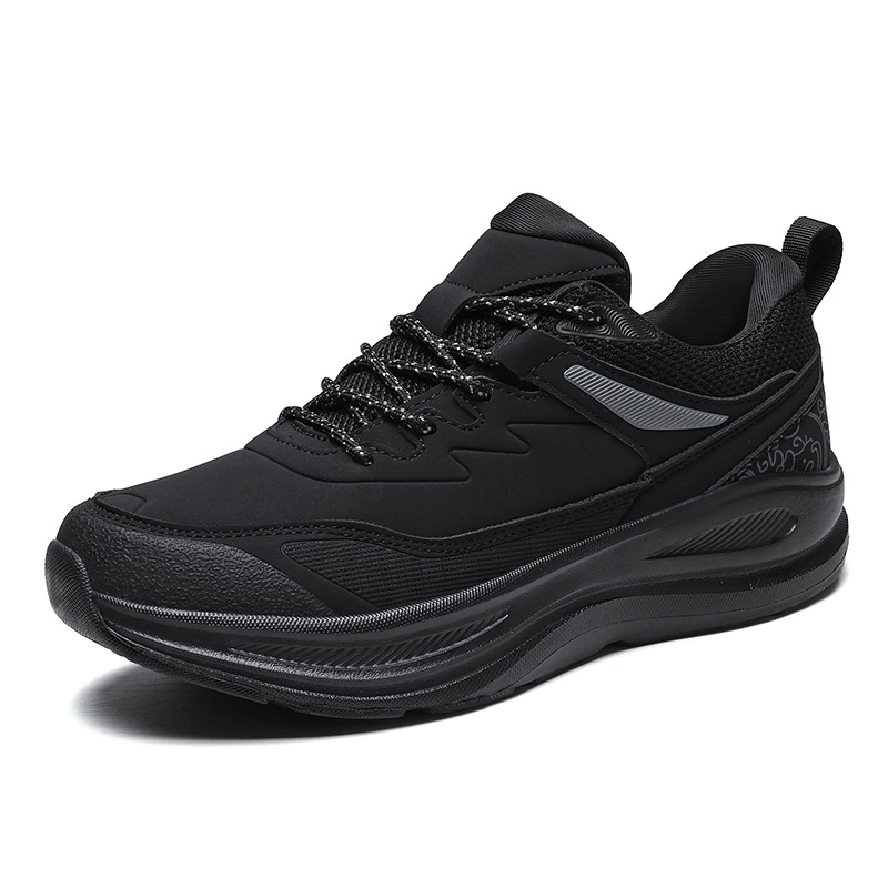 Autumn And Winter Foreign Trade Large Size 48 Lightweight Cushioned Leather Casual Men's Outdoor Sports Shoes,_vogvips.com