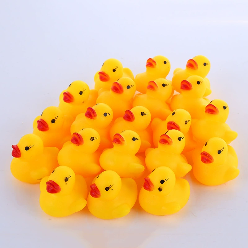 BDuck, желтая игрушка для ванны в воде для плавания пластик, издает звуки, утка, анти-стресс