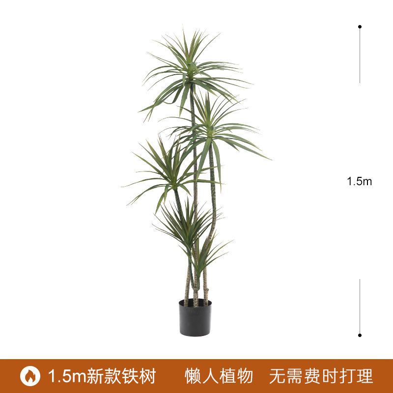 Planta verde artificial bonsai interior gran planta decoración fábrica al por mayor paraíso pájaro plátano decoración paisaje bonsai image 32