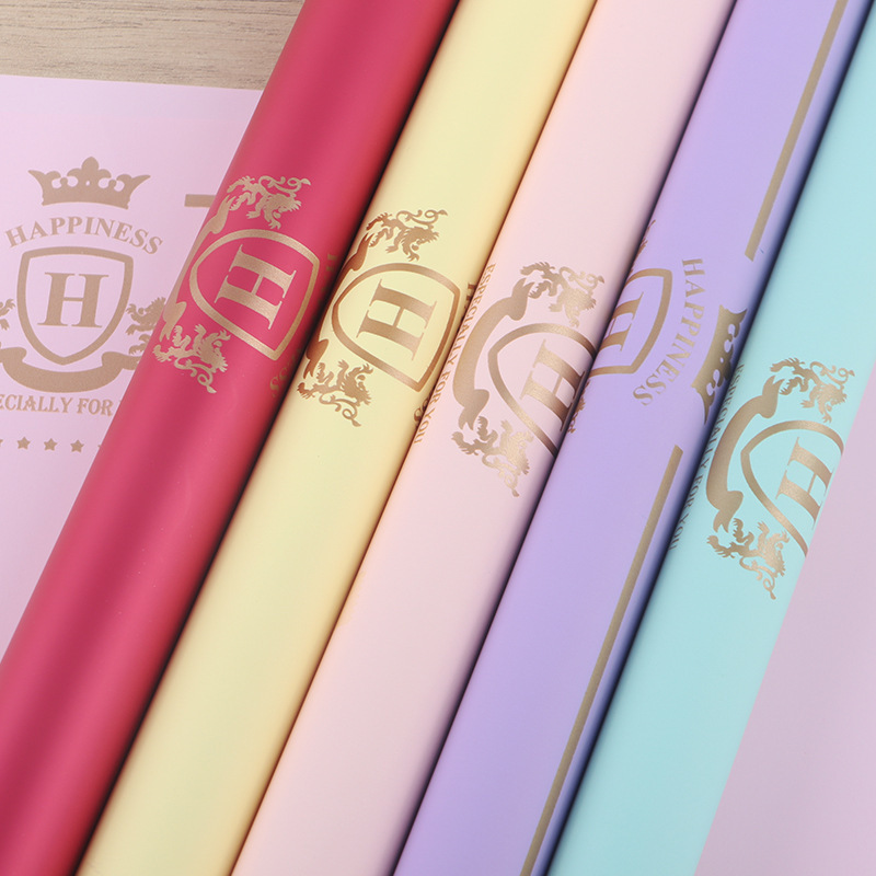 工厂批发防水加厚皇冠克丽奥纸-女王简约风鲜花花艺包装