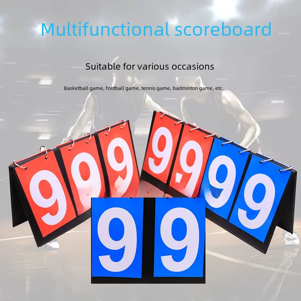 Two-digit scoring board three-digit multi-function scoring board table tennis scoring device four-digit scoring Board basketball scoring device