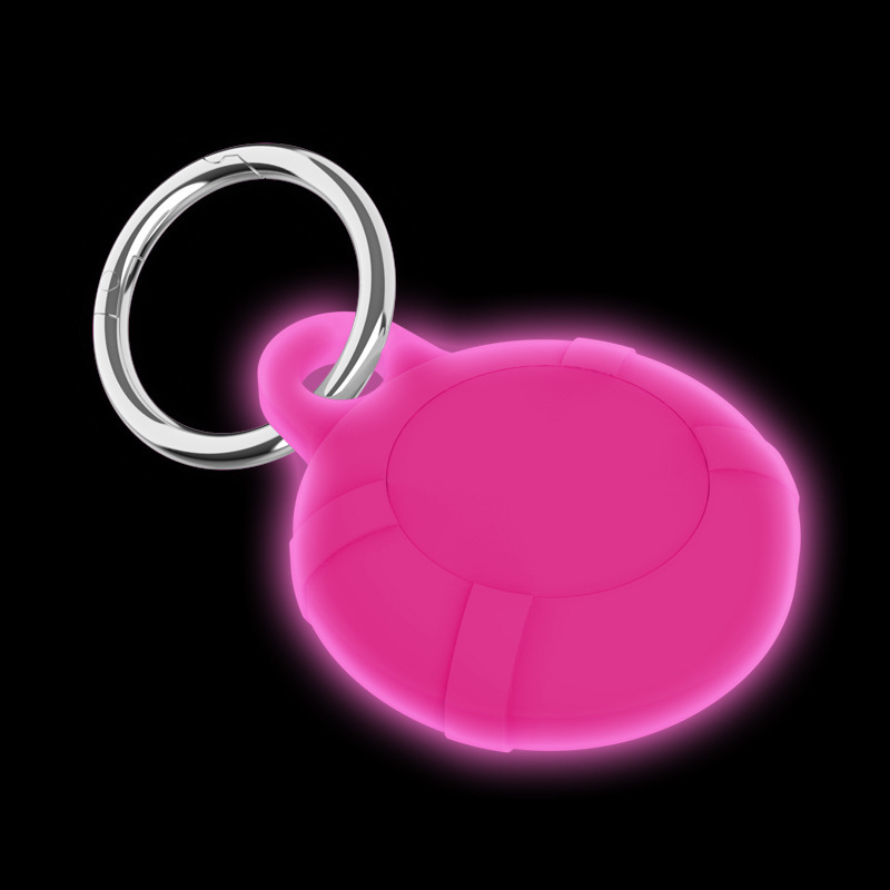 Aplicable a Apple Airtag funda protectora localizador rastreador anti-perdida llavero impermeable todo incluido funda protectora