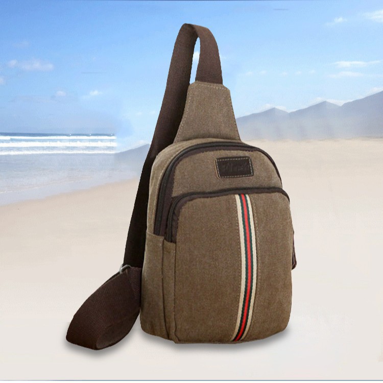 Trend cloth chest bag for leisure