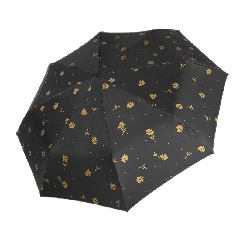 Automatic umbrella flower-shaped for students, fully automatic, sun protection, UV protection