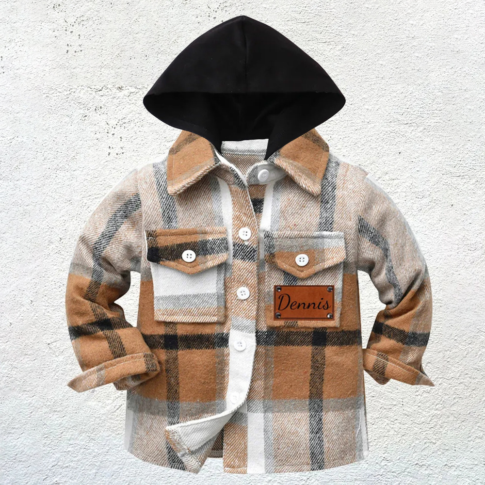 브라운+이름+후드