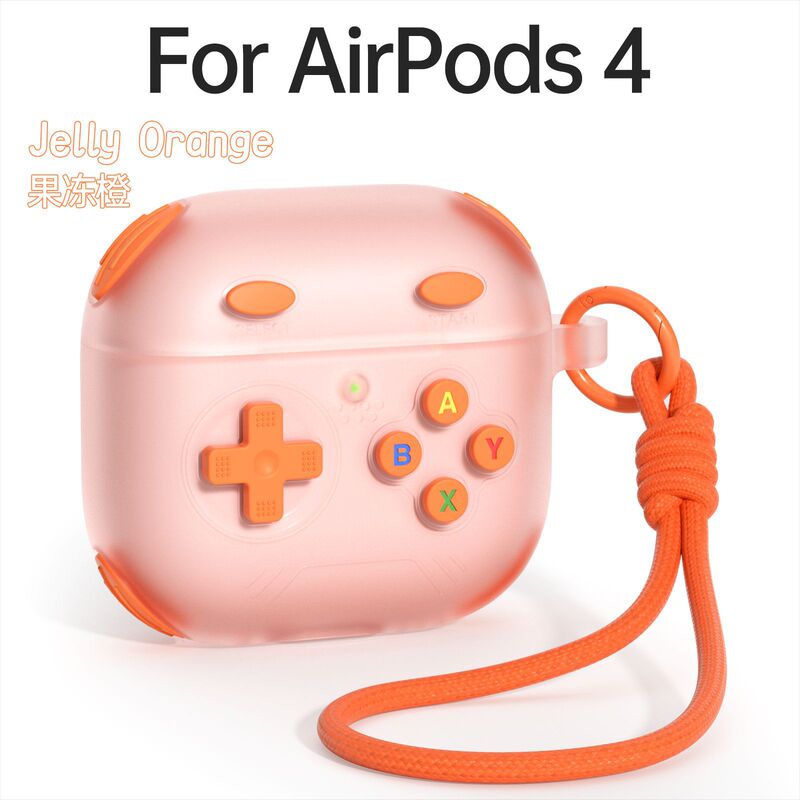 Earphone Case Suitable for Airpods4 Earphone Shell, Customized for Gaming Consoles, Apple Wireless Bluetooth Earphone Protective Case
