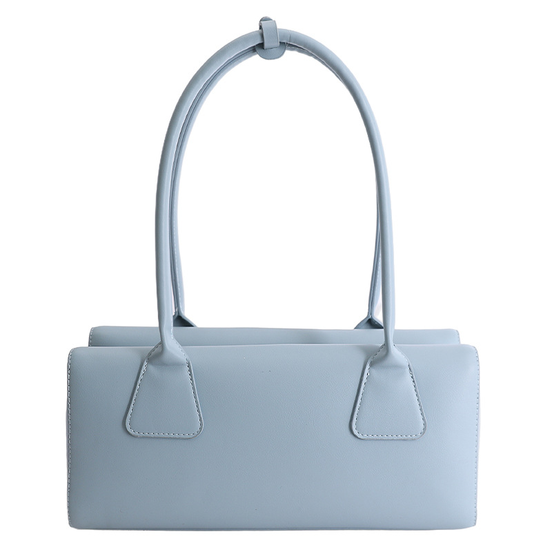 Bolsa de almohada fresca retro de gran capacidad, bolso de hombro de moda extranjera, textura coreana, bolso de moda diaria.