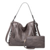 Retro capacious one-shoulder bag, suitable for import, city style
