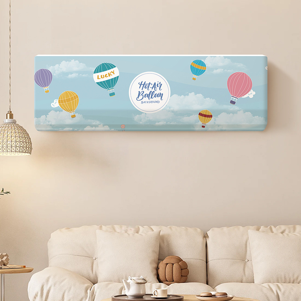 Aire acondicionado cubierta a prueba de polvo colgante general tipo de pared aplicable a la belleza de la cubierta de todo incluido Heigree Xiaomi 2024 nuevo
