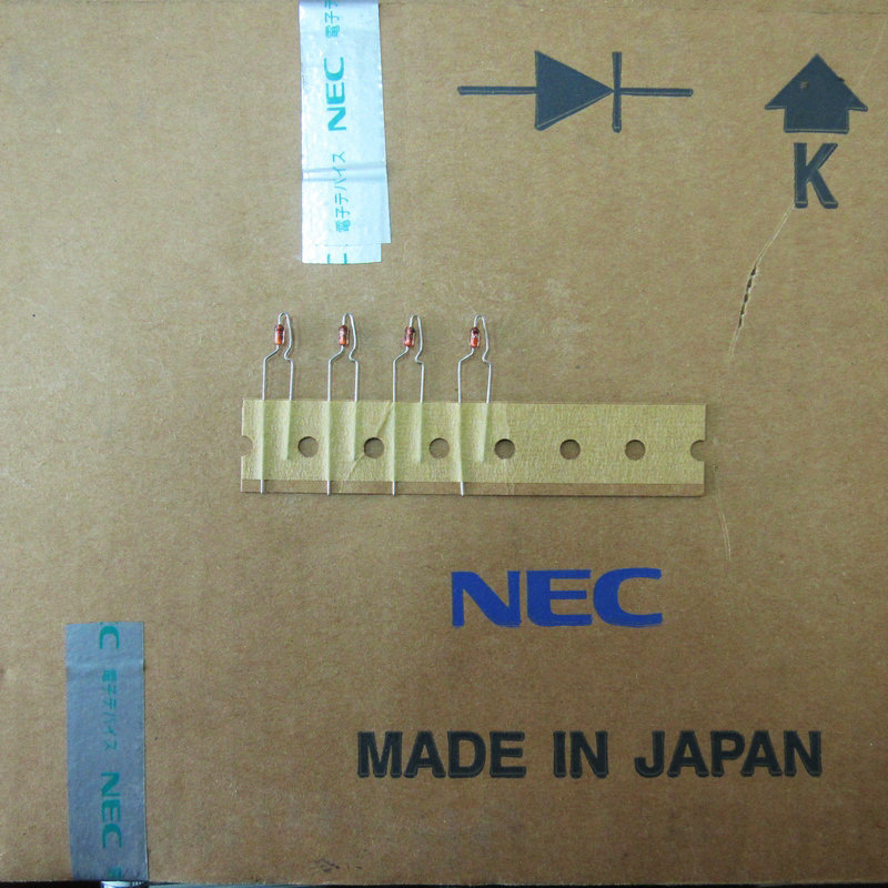 齐纳二极管 RD100E-TB 500MAW DO-35 NEC 原装正品编带