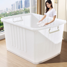 收纳箱特大号家居用品塑料箱收纳盒衣服储物箱加厚滑轮整理箱批发