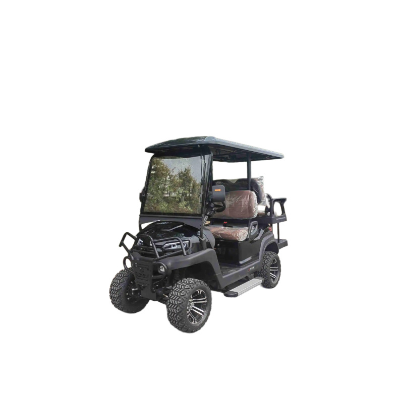 Zhongfeiyida Electric Golf Cart Sightseeing Vehicle Transportation Shuttle Reception Off-Road Camouflage Strong Climbing Ability