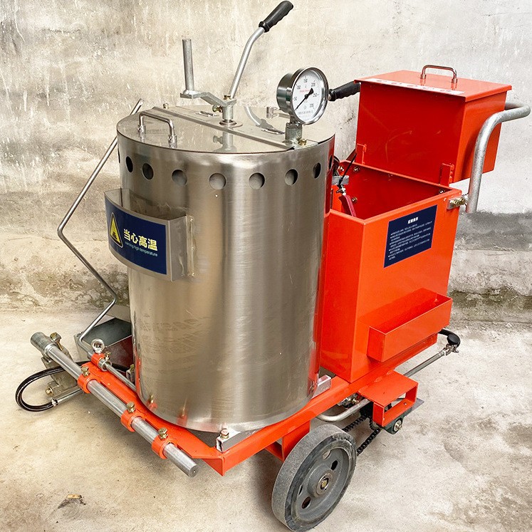 高速公路停车场划线机划线料热熔划线一体机热熔冷喷标线机