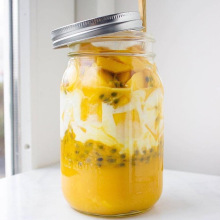 美森罐杯大容量宽口蜂蜜梅隔夜燕麦杯奶粉罐厨房玻璃食品级密封罐