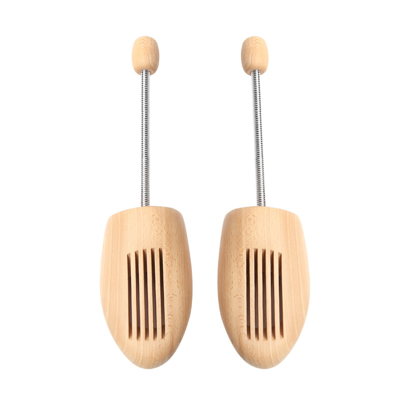 Resorte de madera maciza de haya soporte de zapato ajustable zapato expansor última conformación antiarrugas durable