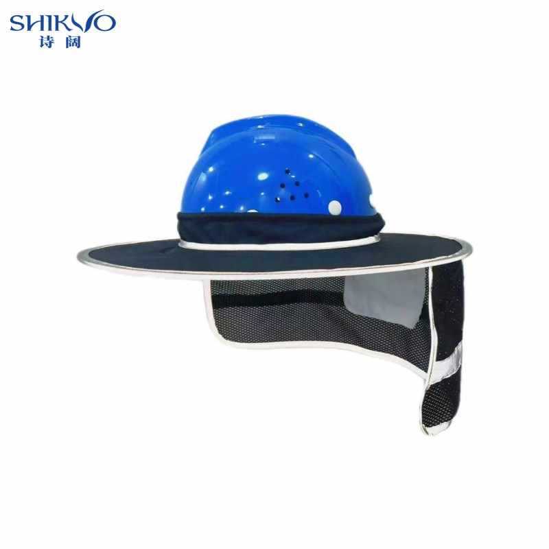 ✅帽夏季遮阳透气防晒全包式防风帽檐男工人工地遮阳帽男可拆