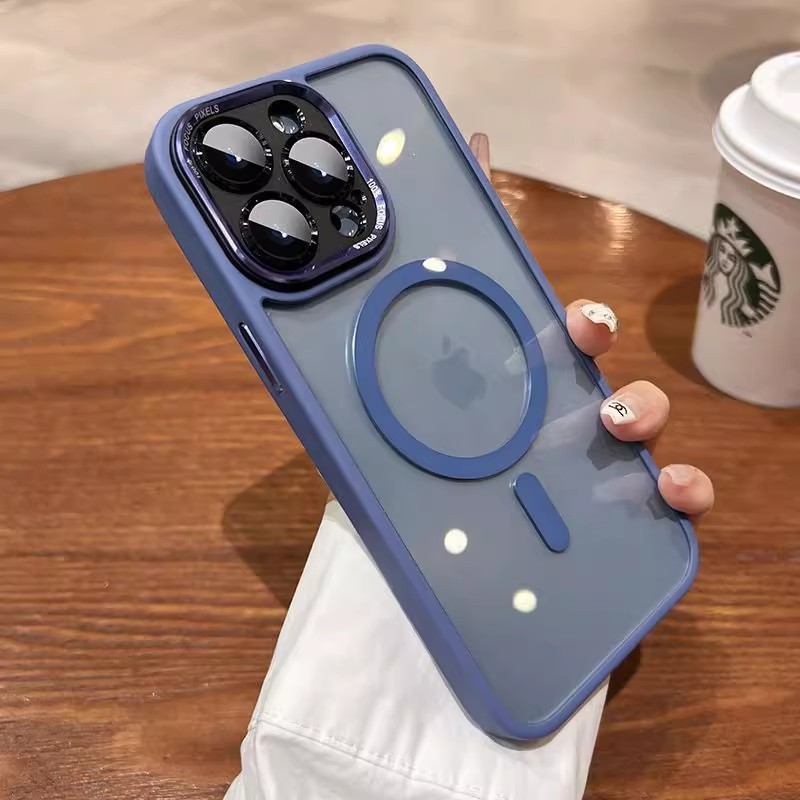 二代鹰眼磁吸充电适用iPhone17手机壳全包金属镜头苹果16透明硬套|undefined
