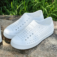 跨境新款洞洞鞋包头凉鞋夏季镂空透气外穿家居休闲鞋沙滩涉水鞋女