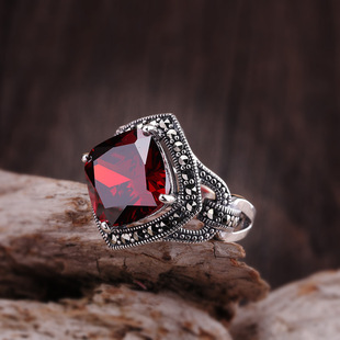 ��Ʒ�yƷ̩�y�����¿�S925�y�Ʒ�r�аٴ�ʯ��t�����ָŮʽ