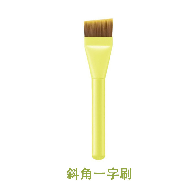 【粉底CP三件套】一字平头粉底刷逗号粉扑不吃粉底调色板新手|undefined
