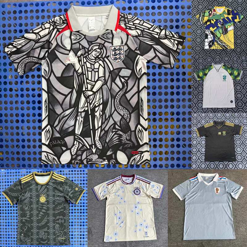 26/27 Special Edition National Team Jersey Polo Shirt with Lapel Collar Brazil France England Commemorative Edition Football Uniform 26/27 Special Edition National Team Jersey Polo Shirt with Lapel Collar Brazil France England Commemorative Edition Football Uniform