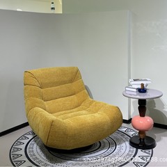 軽くて豪華でシンプルな北欧デザイナー回転式怠惰なソファイタリアンスタイルホームリビングルームベッドルームバルコニーレジャーチェア