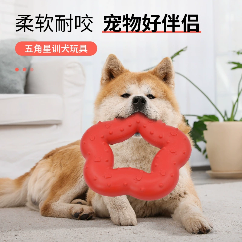 Производитель оптом CK-026 пятиконечную звездную игрушку для домашних животных