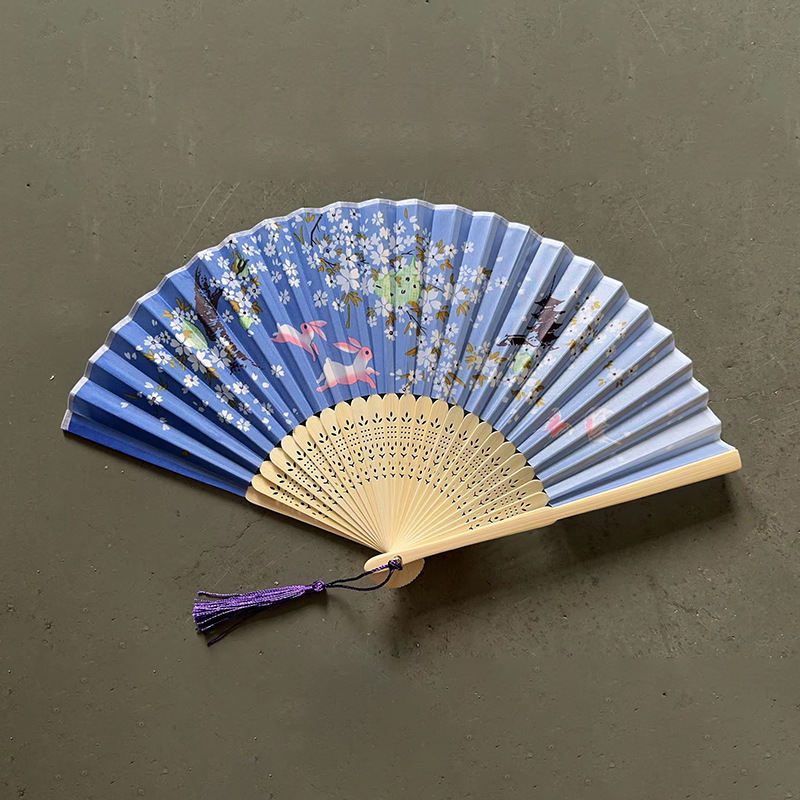 和風扇子、古代中国扇子、卸売学生漢服、古代扇子、景勝地の売れ筋ダンス竹扇子|undefined